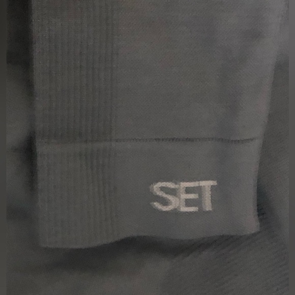 Set Active Sculptflex Seamless Leggings Gray Leggings inseam 21 inch - Picture 5 of 6